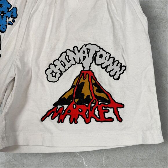 Chinatown Market "Nature is the Best Medicine" Cotton Loose Baggy Shorts - Small - Picture 3 of 9